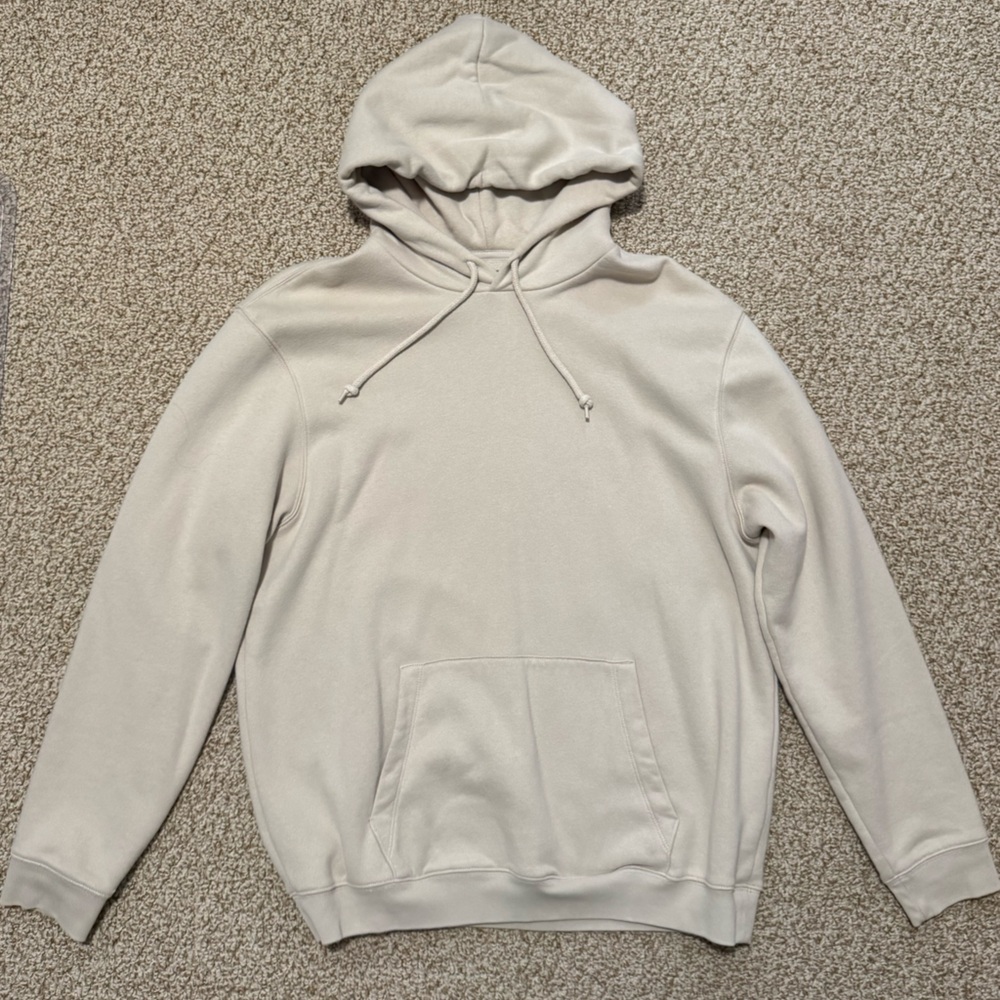 Gap Men's Cream Hoodie Sweater